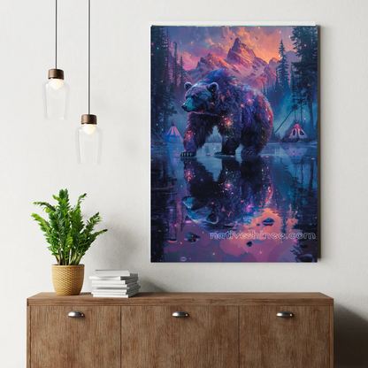 Canyon Evening Glow Canvas