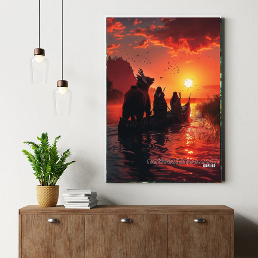Journey at Dusk Canvas