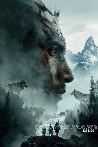 Spirit of the Wolves Canvas