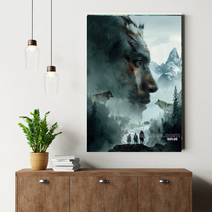 Spirit of the Wolves Canvas