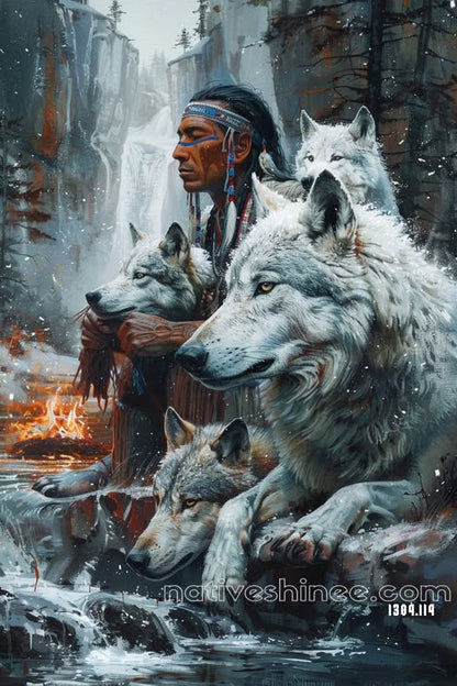 The Wolf Clan: Guardians of the Spirit Canvas