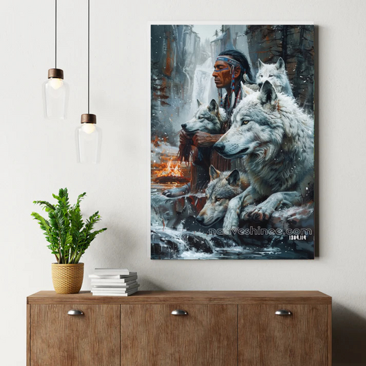 The Wolf Clan: Guardians of the Spirit Canvas