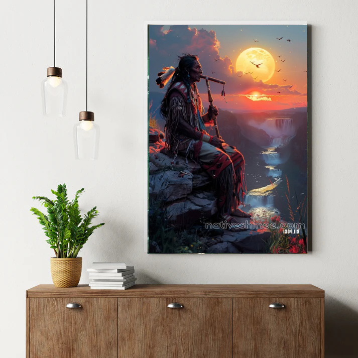 Song of the Setting Sun Canvas