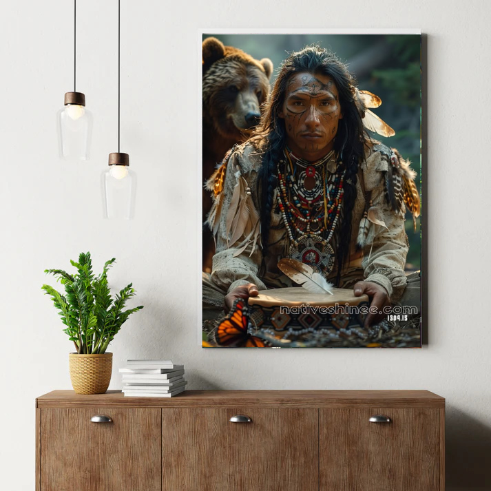 The Spirit of the Bear Canvas