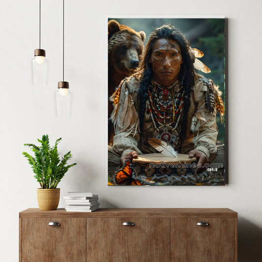 The Spirit of the Bear Canvas