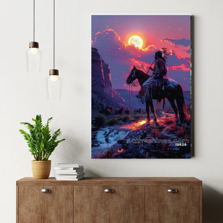 Ice Plains Journey Cacnvas