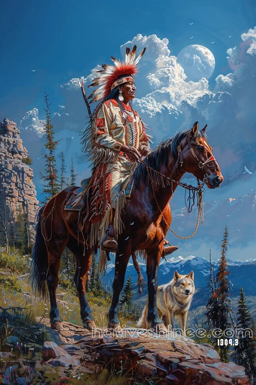 The Lone Protector Canvas