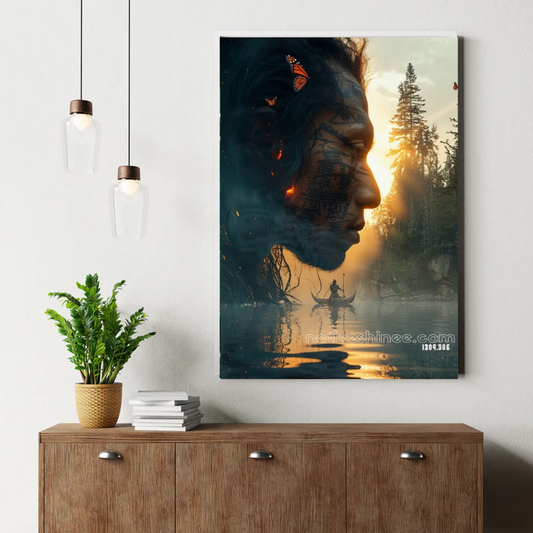 Desert Horizon Canvas