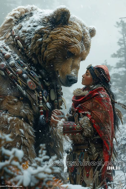 Bond of the Bear Canvas