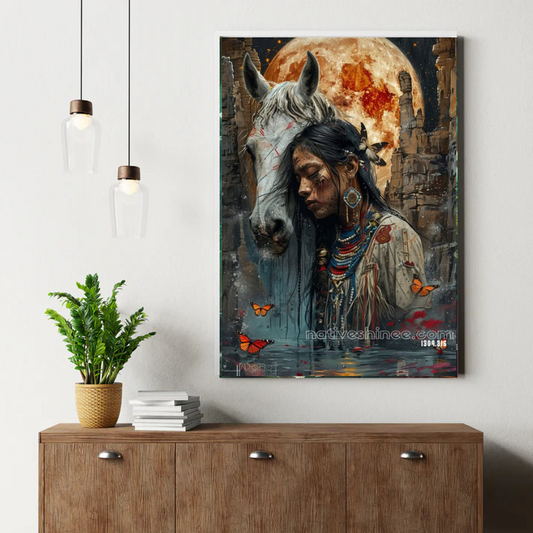 Whispers of the Moon Canvas