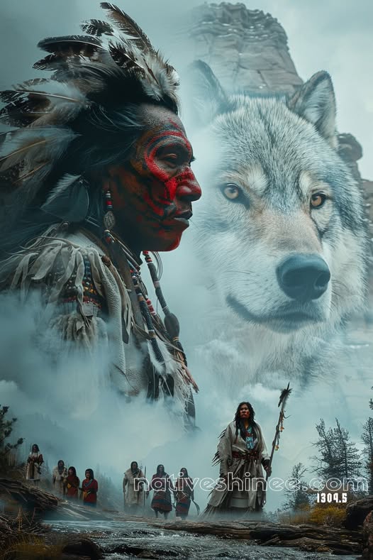 The Call of the Wolf Spirit Canvas