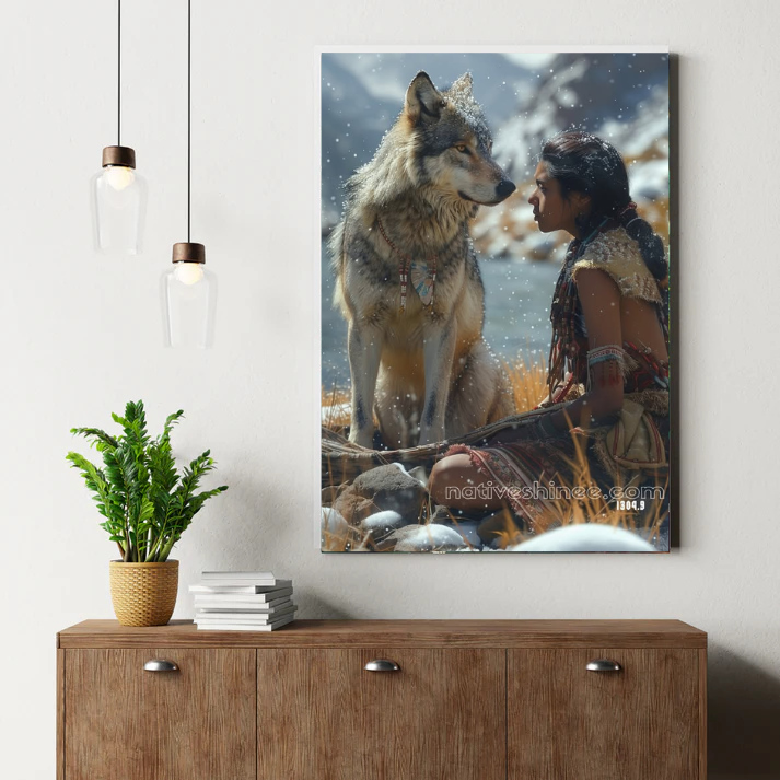 Spirit of the Wolf Canvas