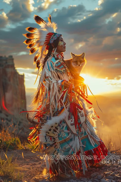 The Fox Guardian Canvas