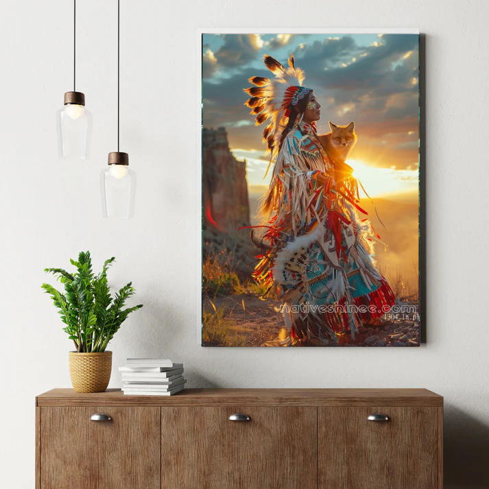 The Fox Guardian Canvas