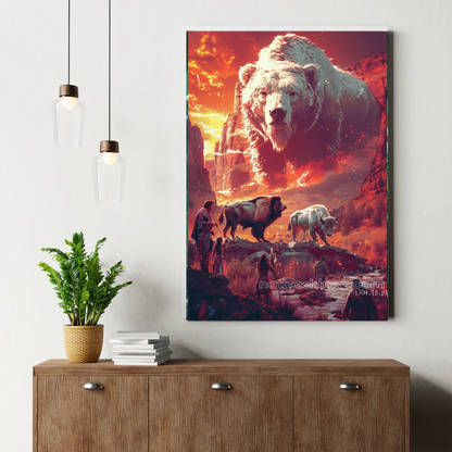 Bear Spirit Guardians Canvas