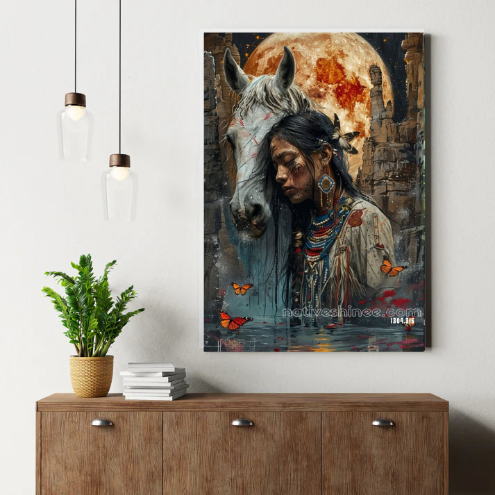 Moonlit Bond Canvas
