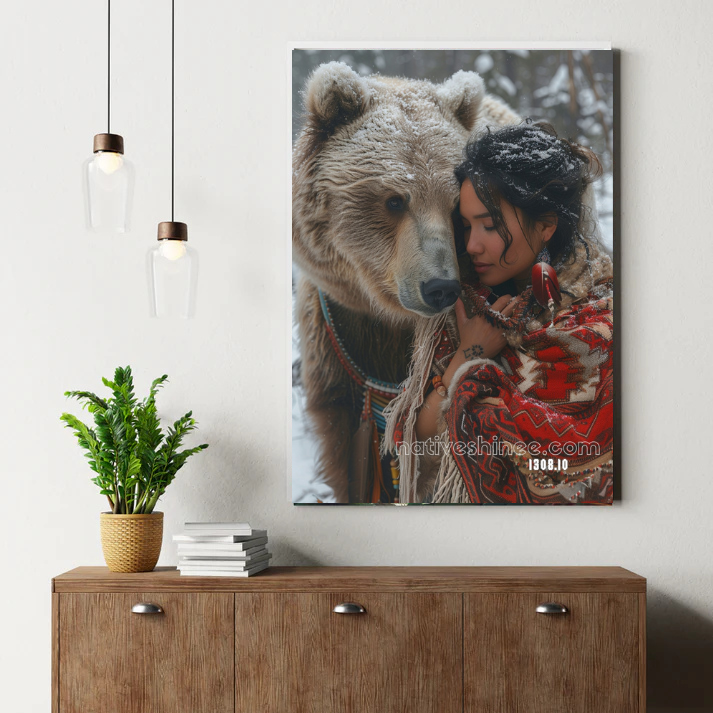 Embrace of the Wild Canvas