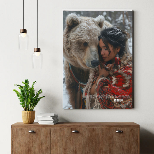 Embrace of the Wild Canvas