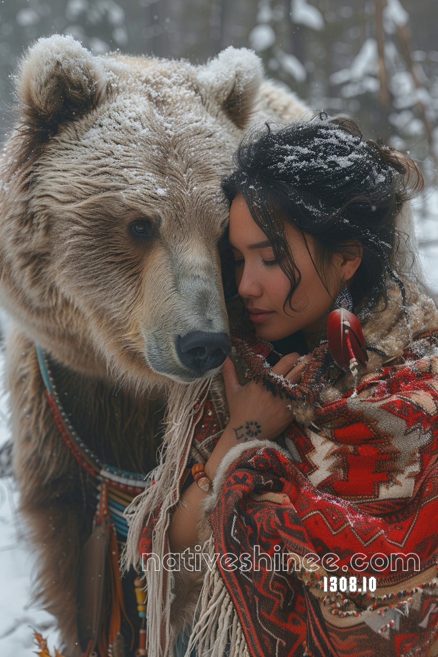 Embrace of the Wild Canvas