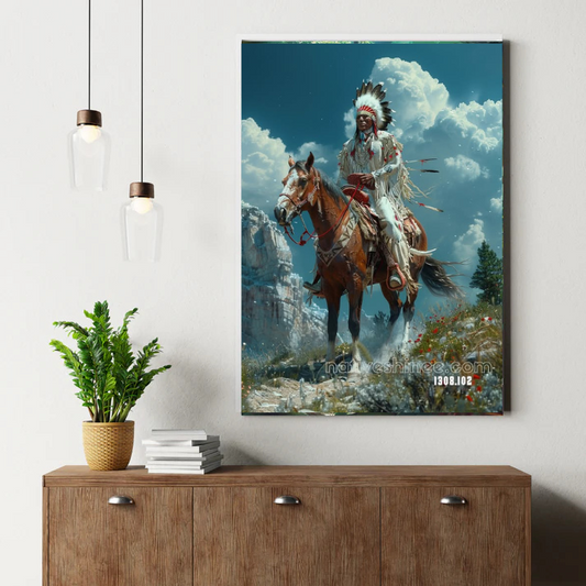 Rider of the Storm Canvas