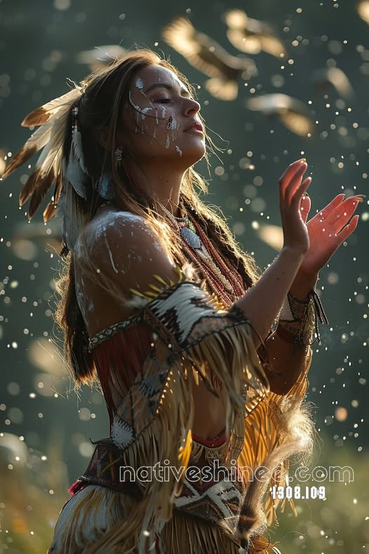 Rain Dance Spirit Canvas