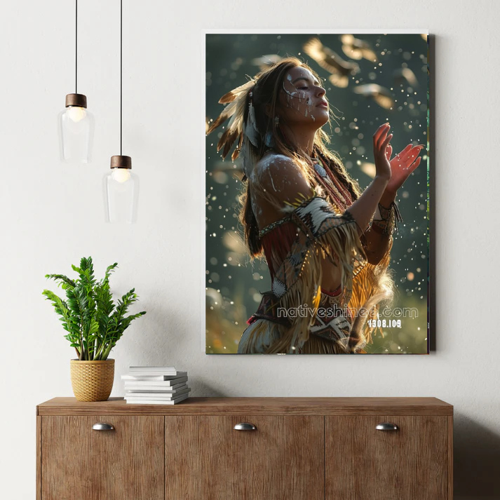 Rain Dance Spirit Canvas