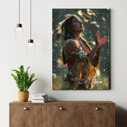 Rain Dance Spirit Canvas