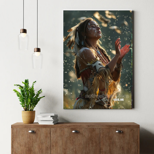 Rain Dance Spirit Canvas