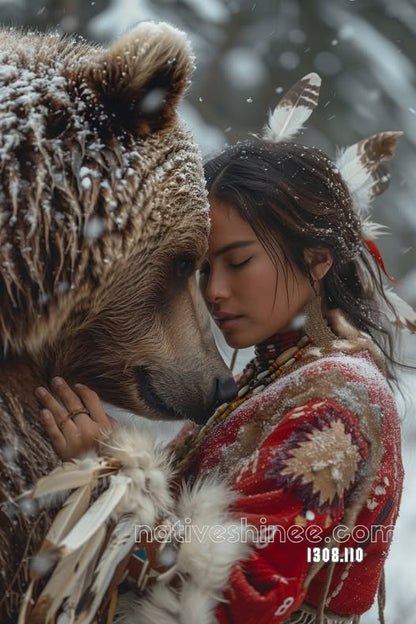 Snowbound Harmony Canvas