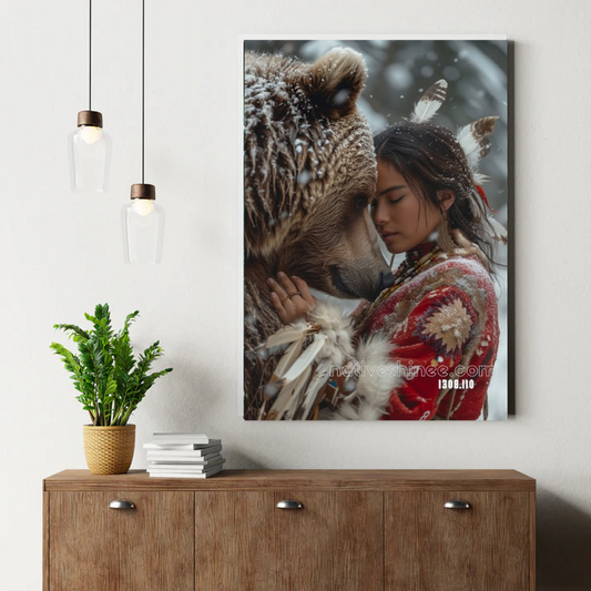 Snowbound Harmony Canvas