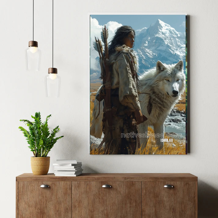 Wolf Companion Canvas