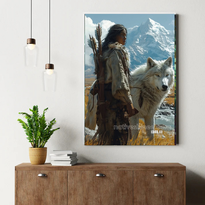 Wolf Companion Canvas