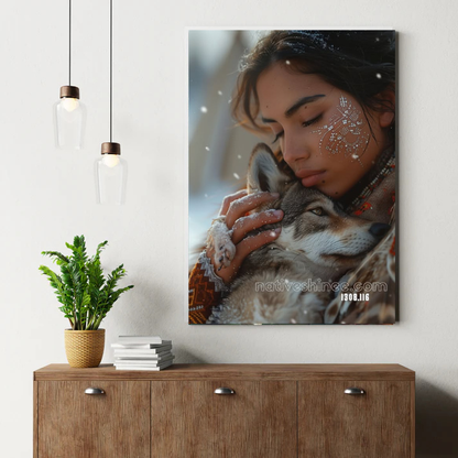 Sacred Bond of Winter Canvas