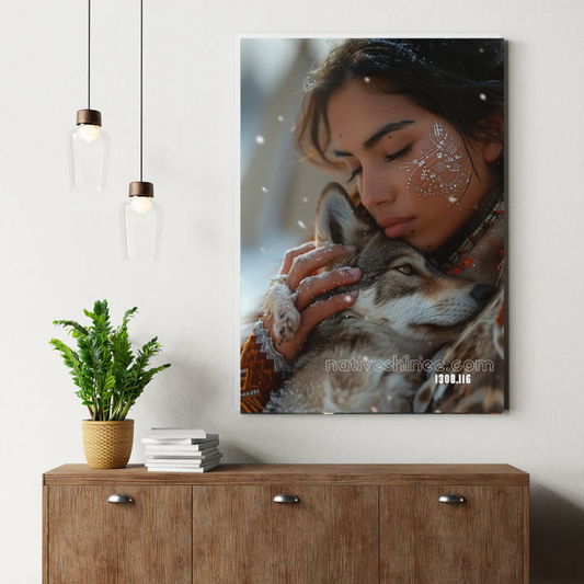 Sacred Bond of Winter Canvas