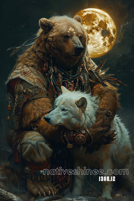 Twilight Encampment Glow Canvas