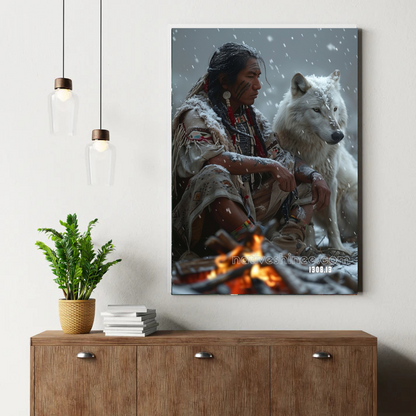 Snowbound Harmony Canvas