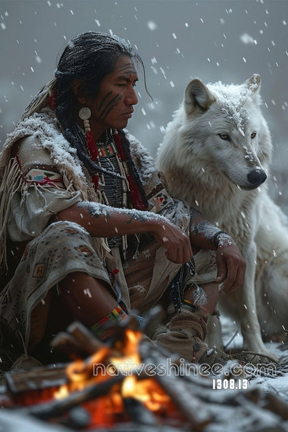 Snowbound Harmony Canvas