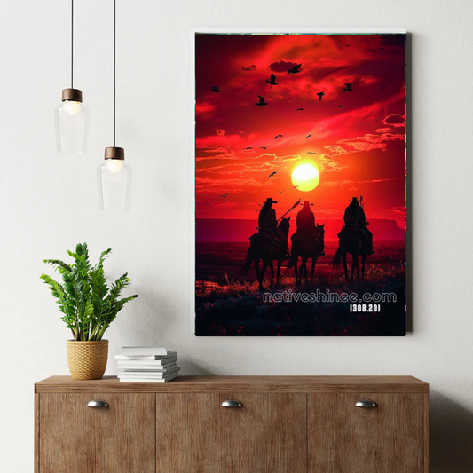 Sunset Riders Canvas