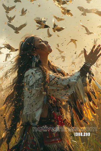 Song of the Sky Dancer Canvas