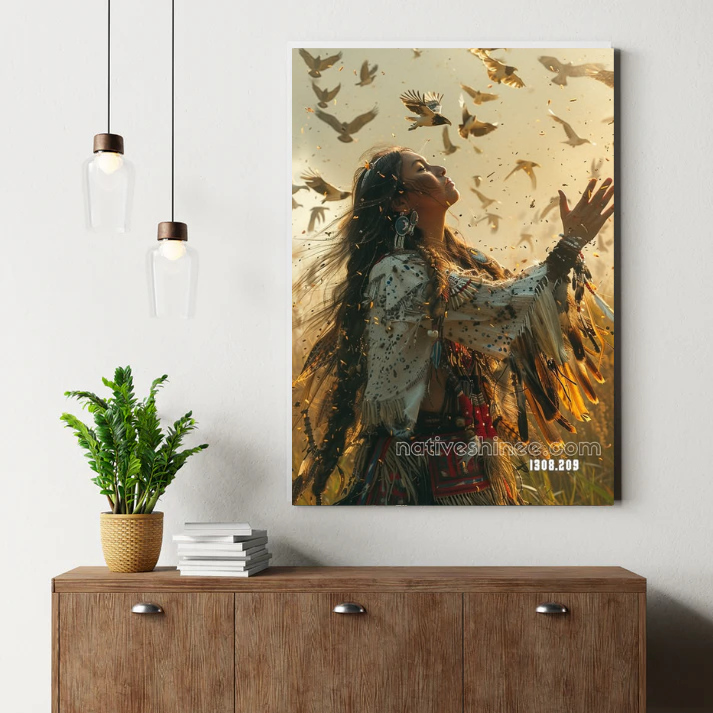 Song of the Sky Dancer Canvas