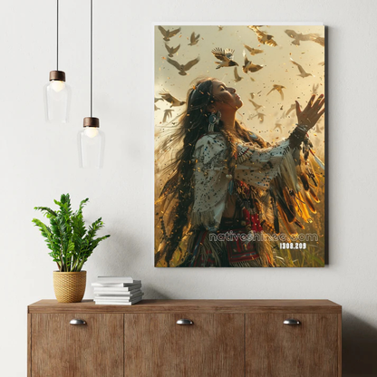 Song of the Sky Dancer Canvas
