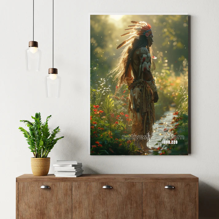 Guardian of the Sunlit Path Canvas