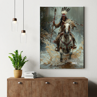 Desert Moonlight Canvas