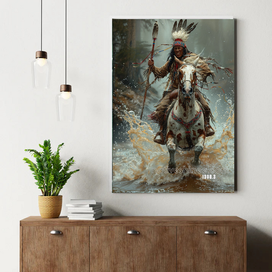 Desert Moonlight Canvas