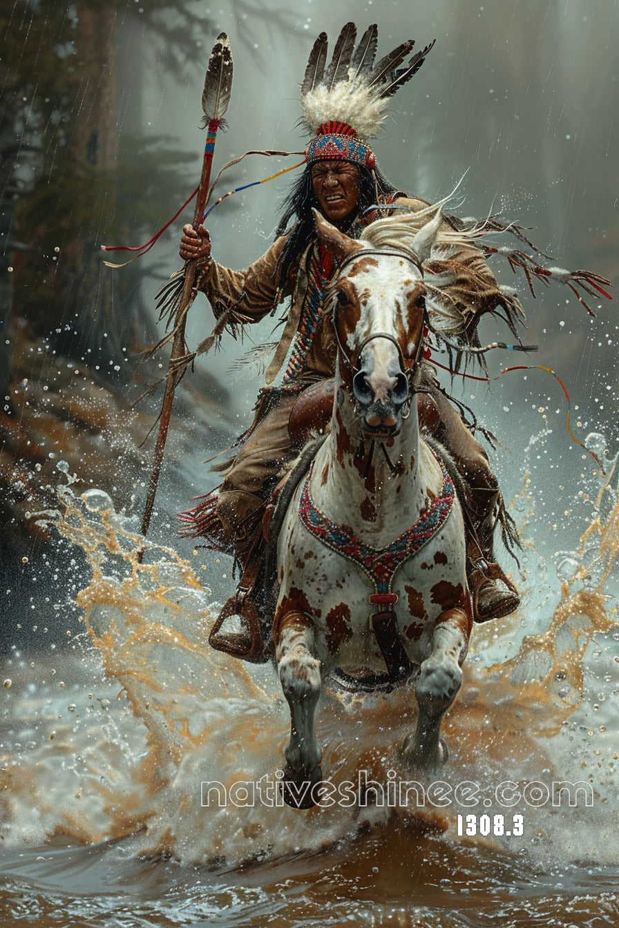 Desert Moonlight Canvas