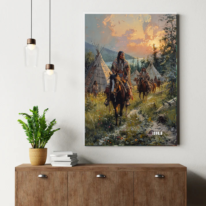 Highland Harvest Glow Canvas