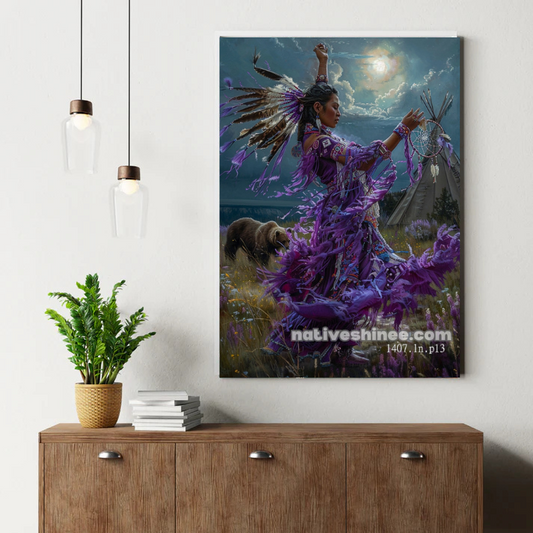 Moonlit Dream Dance Canvas