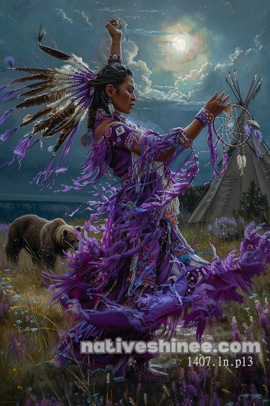 Moonlit Dream Dance Canvas