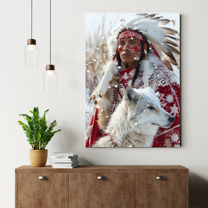 Winter Warrior Canvas