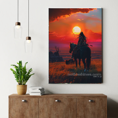 Sunset Rider Canvas